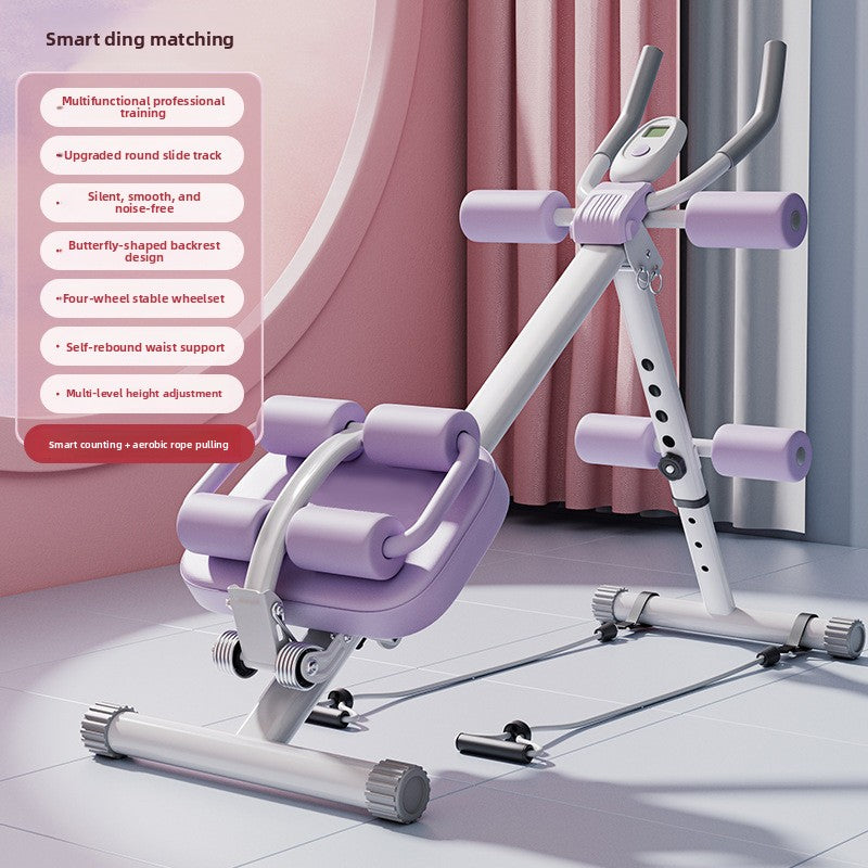 Loomi Core-Leverage™ Foldable Abdominal Exercise Wheel