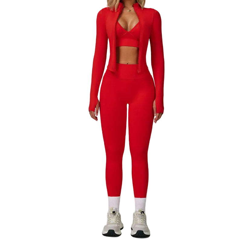 Loomi Stratus-Sync™ Three-Piece Sports Fitness Suit