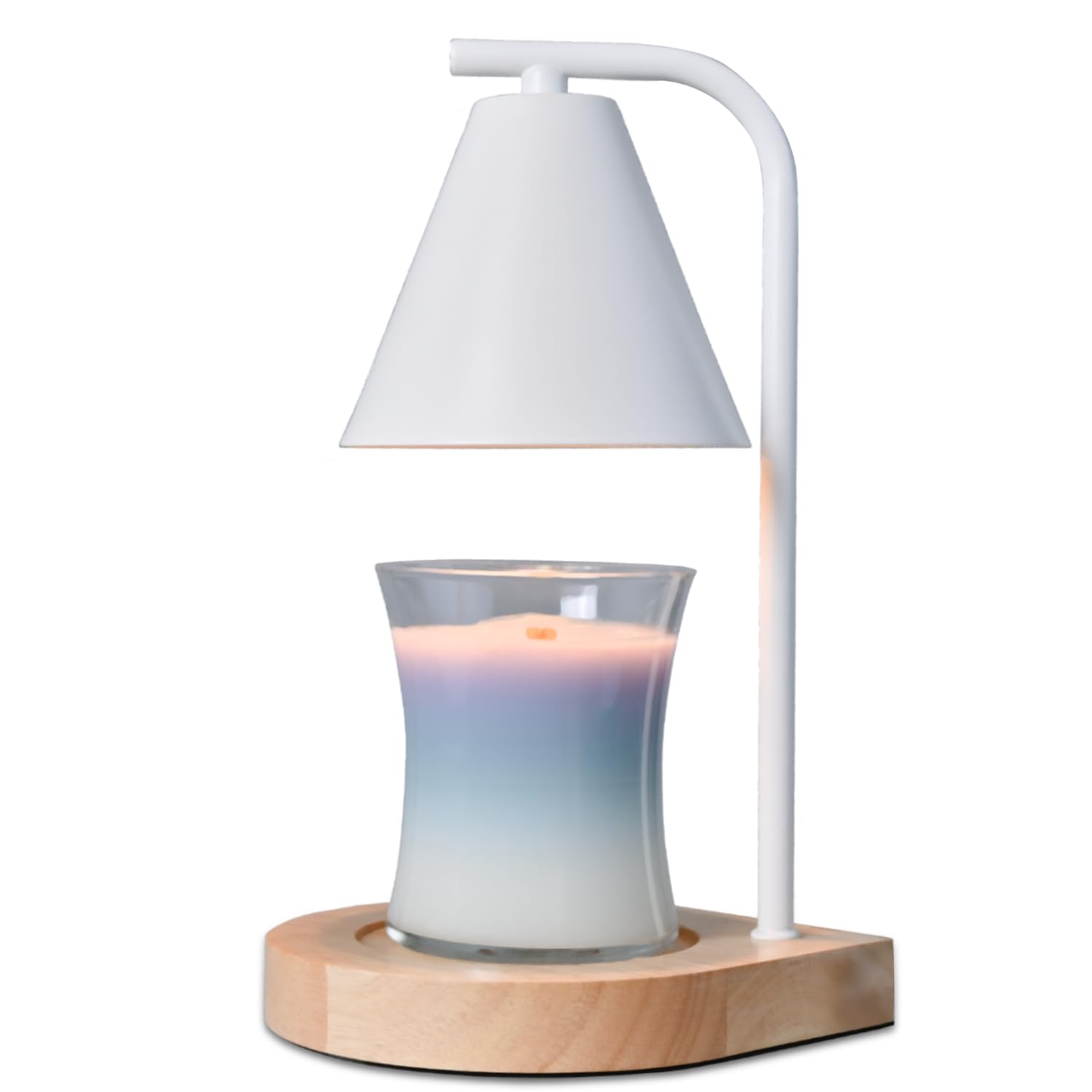 Loomi Curve-Sync™ Nordic Marble Candle Warmer