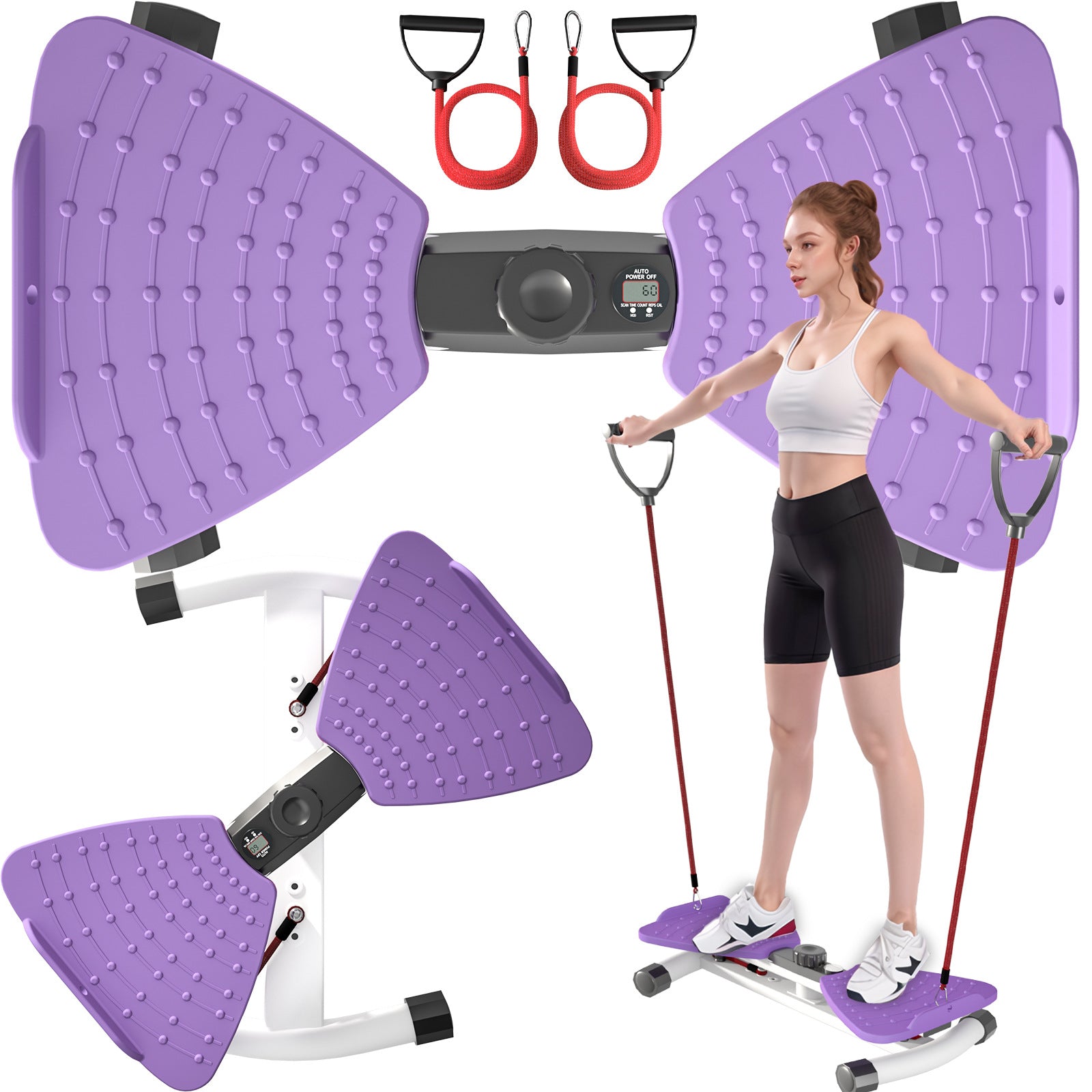 Loomi Stratus-Step™ Low-Impact Side Stepper