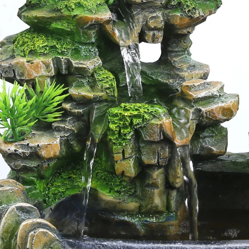 Loomi AuraFlow™ Zen LED Desktop Fountain