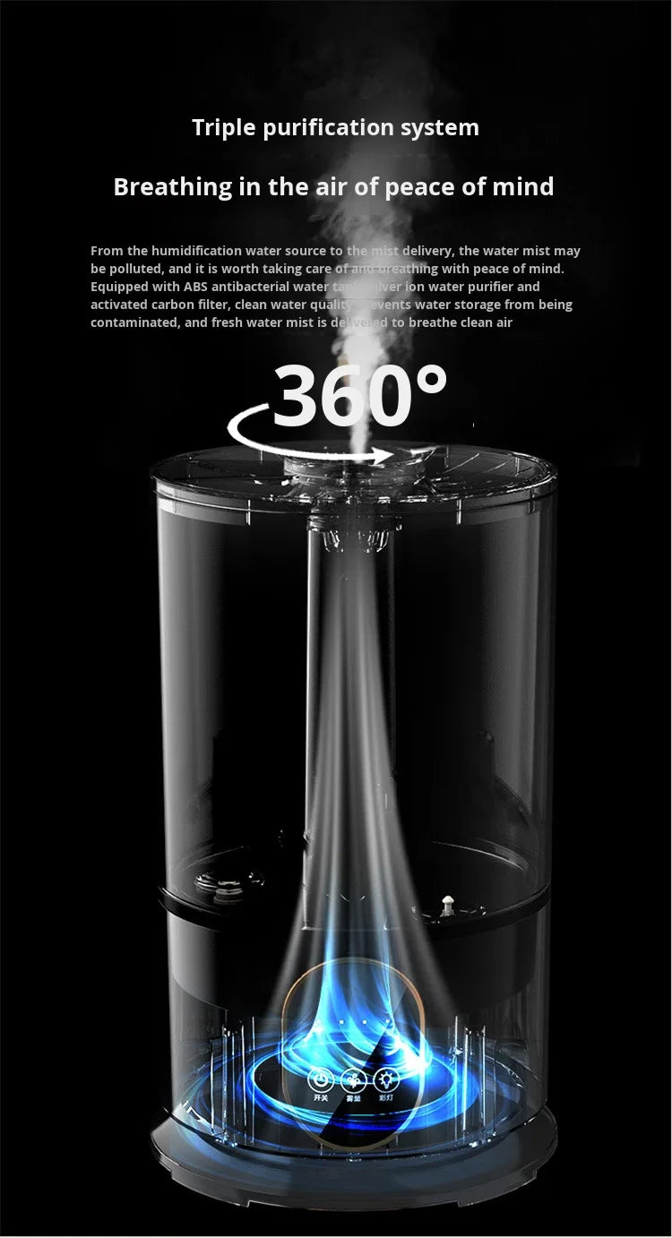 Loomi AuraBreathe™ Purist Ultrasonic Humidifier