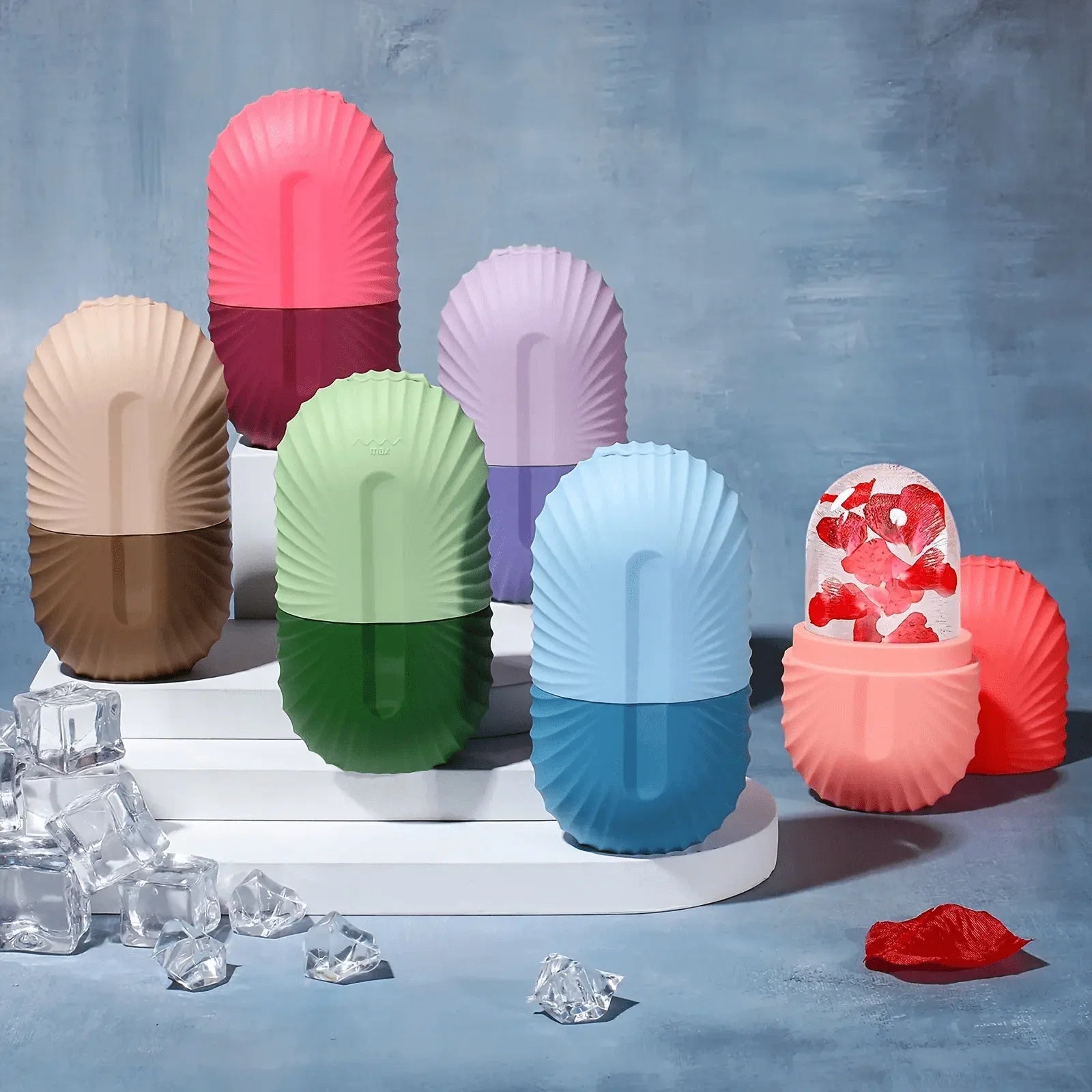 Loomi CryoSculpt™ Ice Roller & Gua Sha Facial Set