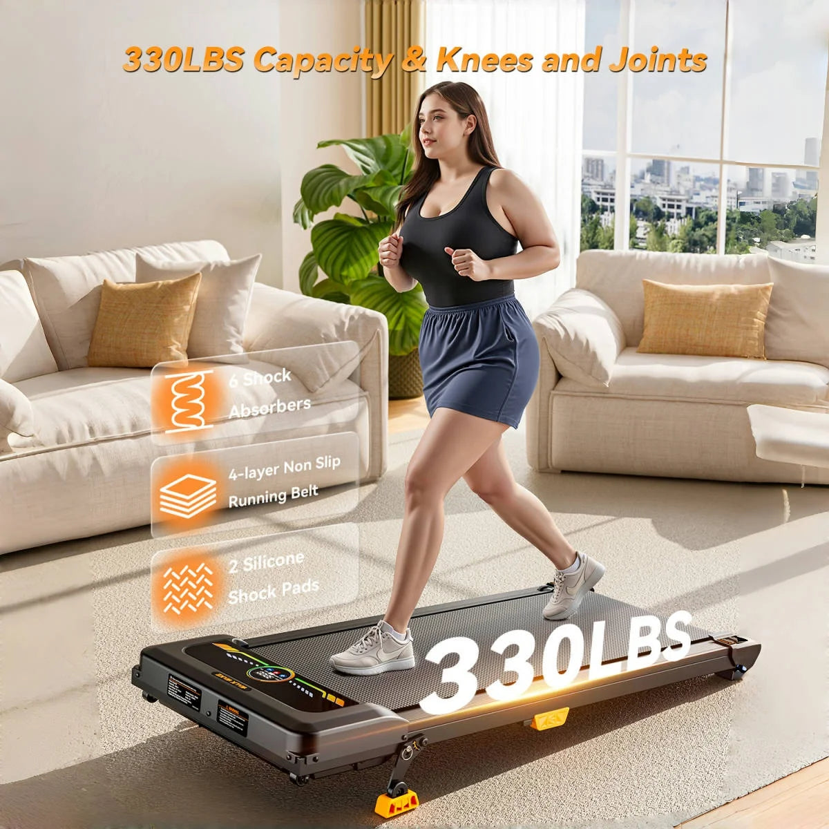 Loomi Stratus-Walk™ Pro Under Desk Treadmill