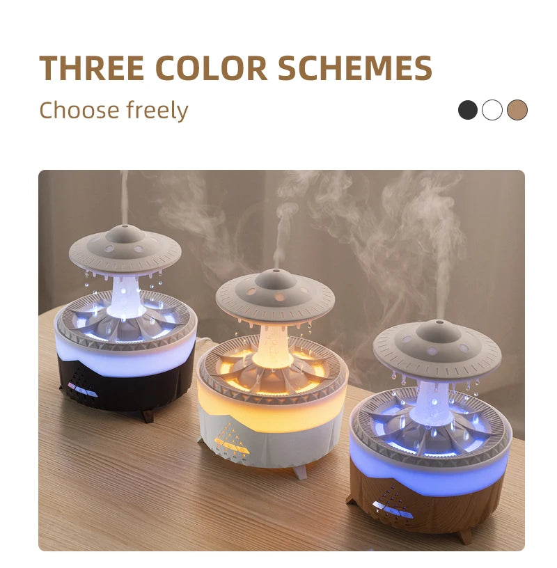 Loomi AuraRain™ Rain Cloud Aroma Diffuser & Humidifier