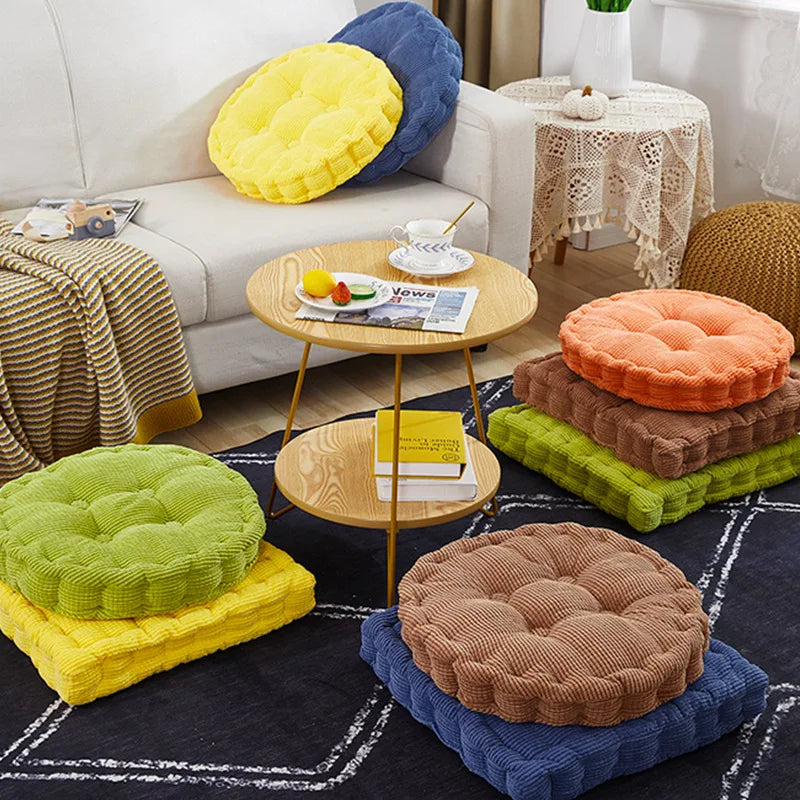 Loomi VelvetHearth™ Tatami Meditation & Yoga Cushion