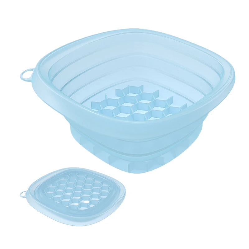 Loomi SkinSink™ Square Foldable Face Ice Bath Bowl