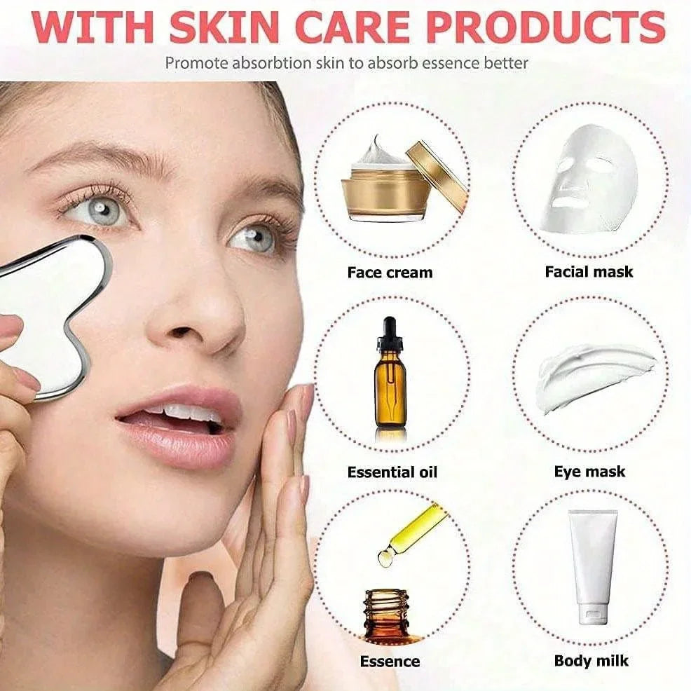 Loomi CryoSculpt™ Ice Roller & Gua Sha Facial Set