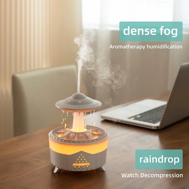 Loomi AuraRain™ Rain Cloud Aroma Diffuser & Humidifier