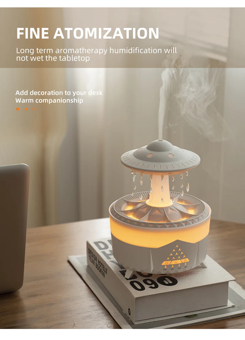Loomi AuraRain™ Rain Cloud Aroma Diffuser & Humidifier