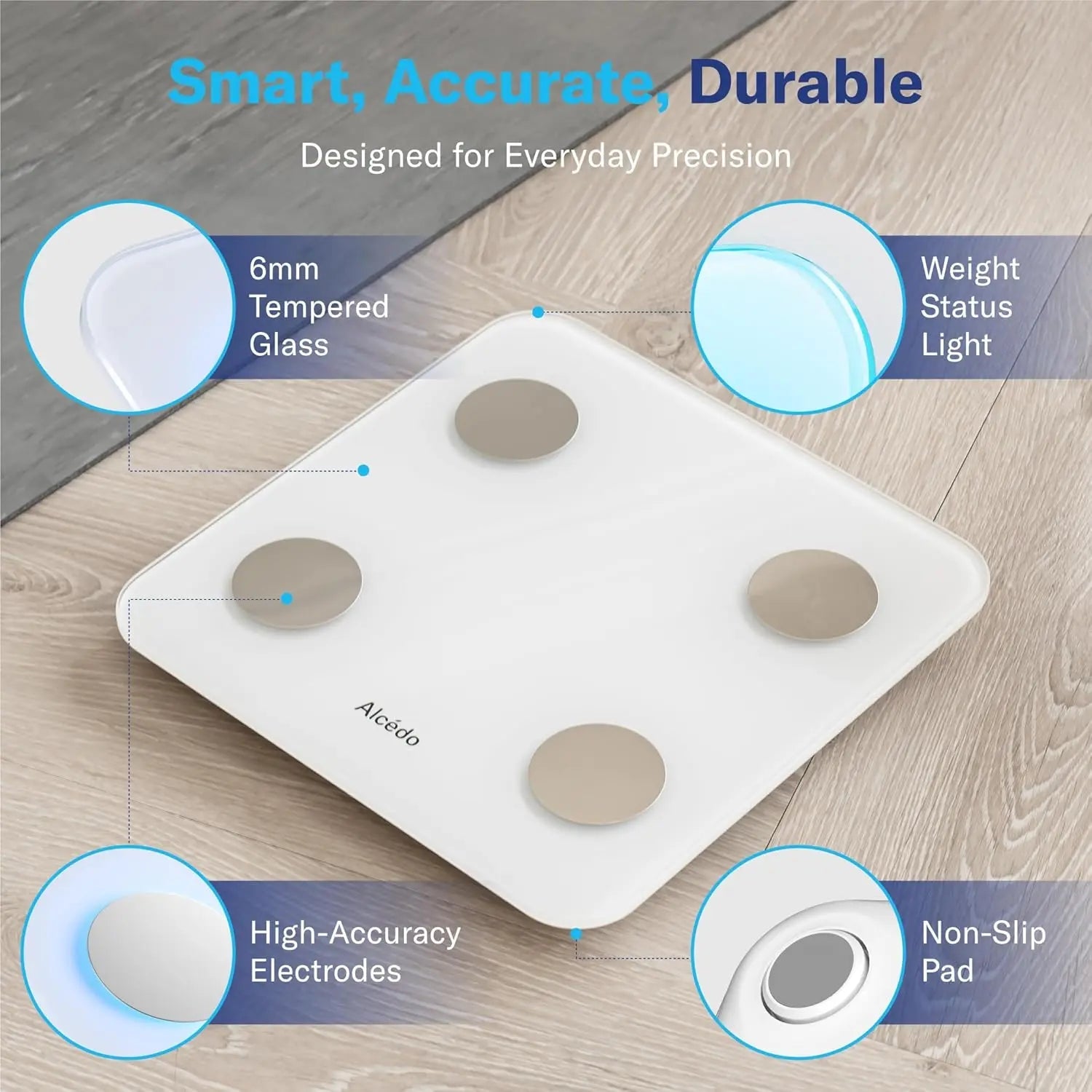 Loomi x Alcedo™ Smart Body Composition Scale Loomi