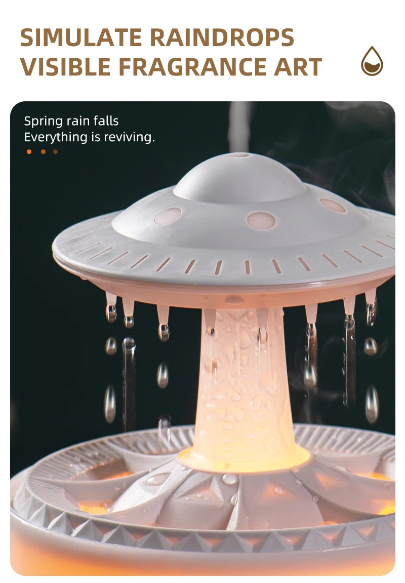 Loomi AuraRain™ Rain Cloud Aroma Diffuser & Humidifier