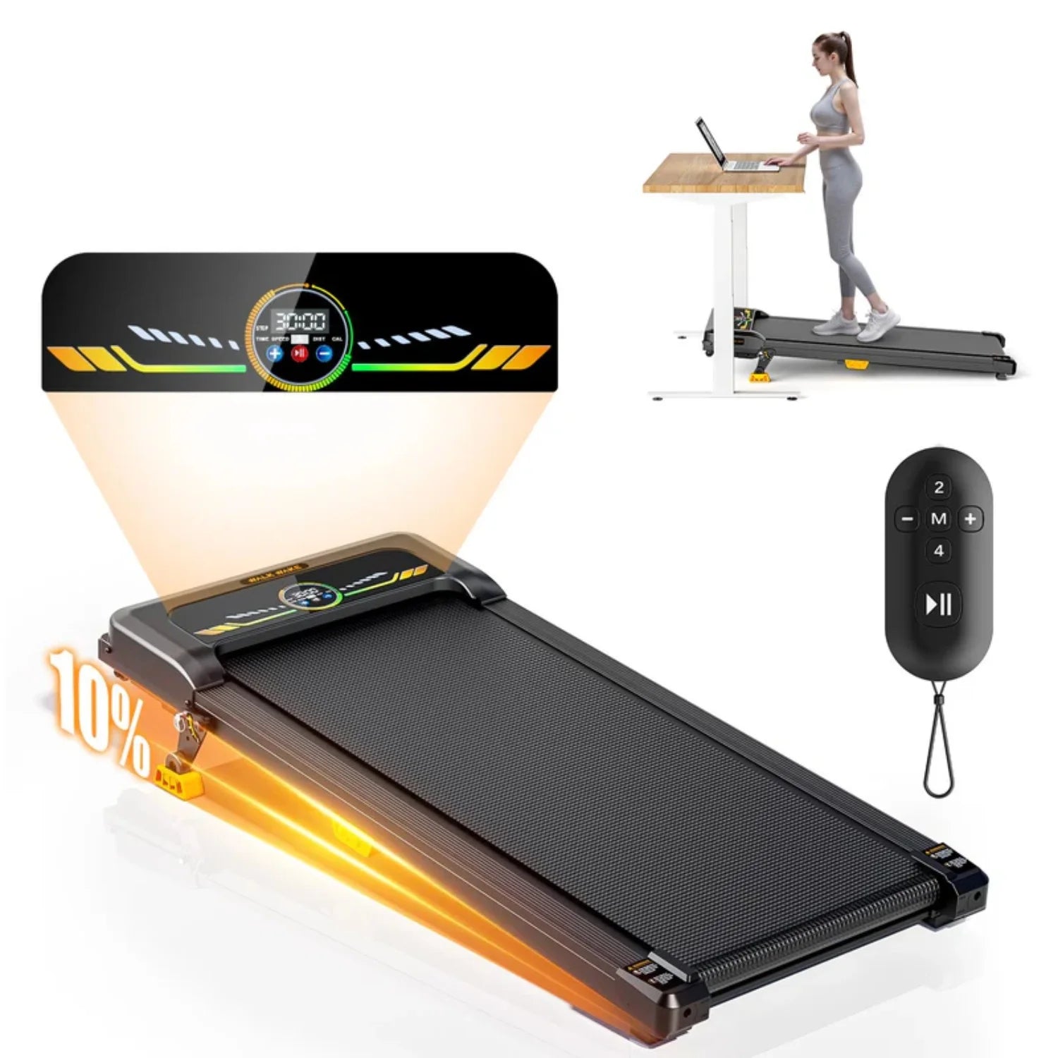 Loomi Stratus-Walk™ Pro Under Desk Treadmill