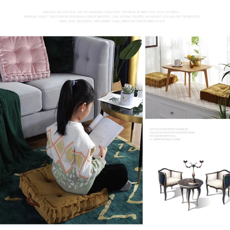 Loomi NomadPad™ Portable Square Floor Cushion