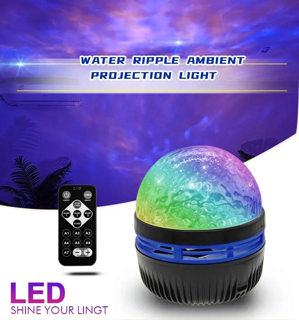 جهاز عرض مجرة Loomi Nebula-Sync™ متعدد الألوان بتقنية LED