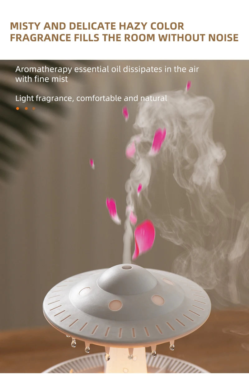 Loomi AuraRain™ Rain Cloud Aroma Diffuser & Humidifier
