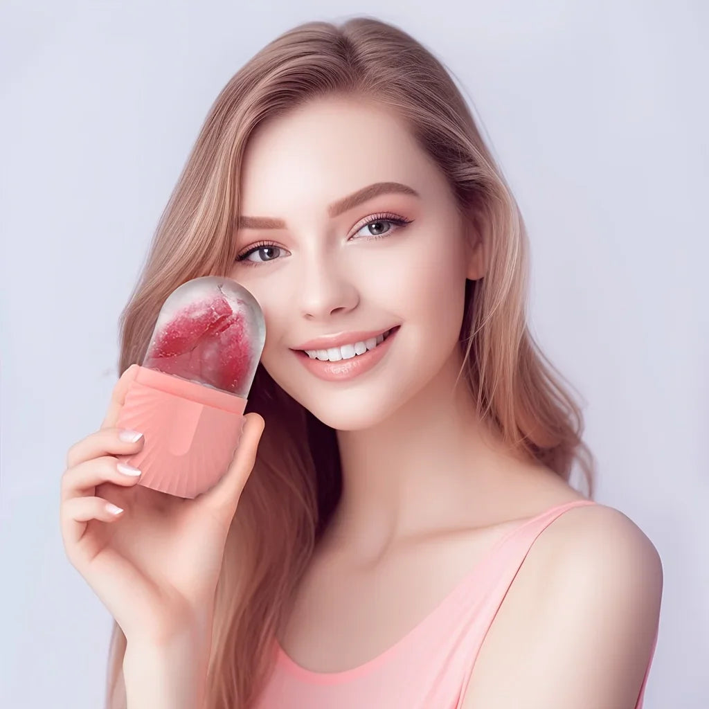 Loomi CryoSculpt™ Ice Roller & Gua Sha Facial Set