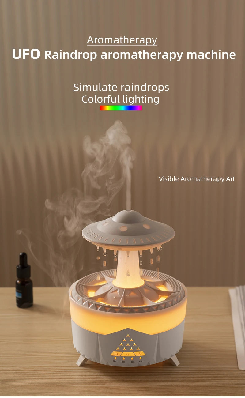 Loomi AuraRain™ Rain Cloud Aroma Diffuser & Humidifier