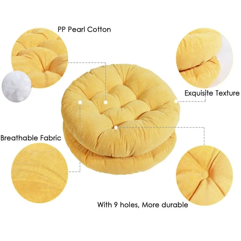 Loomi ZenBase™ Round Floor Meditation Cushion