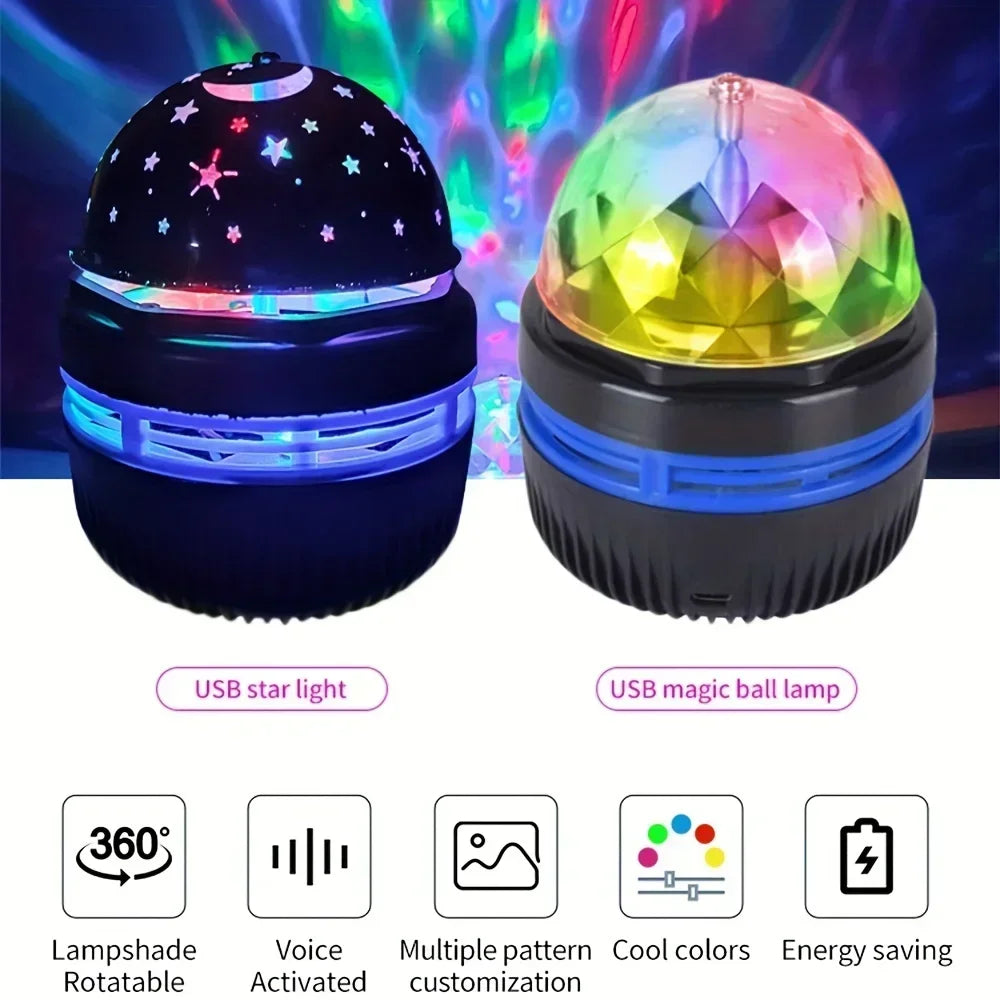 جهاز عرض مجرة Loomi Nebula-Sync™ متعدد الألوان بتقنية LED