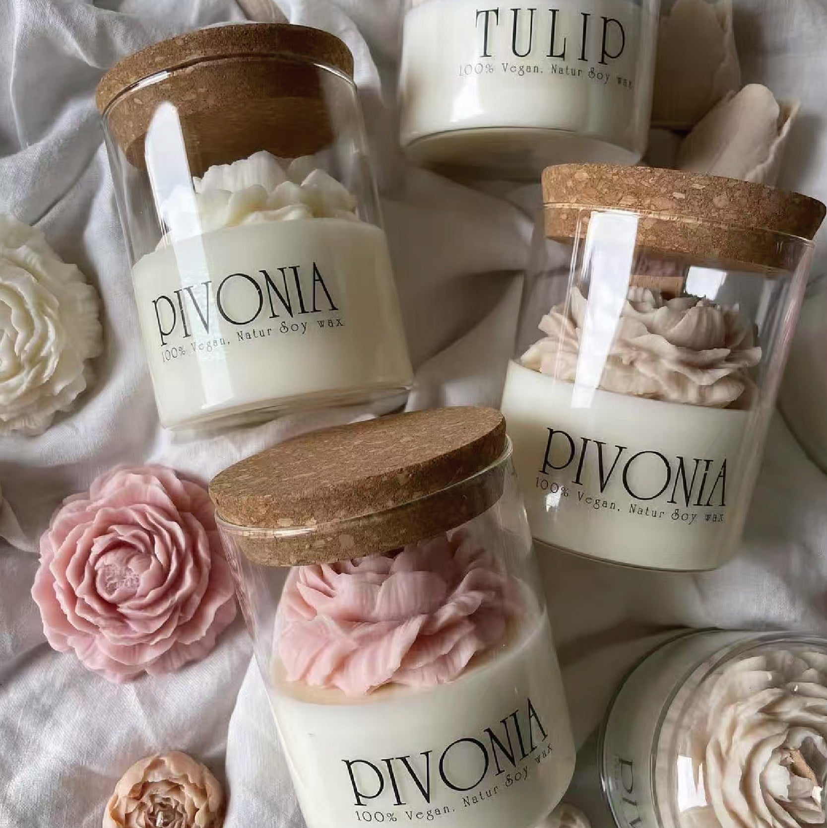 Loomi Rose-Sync™ Scented Candle