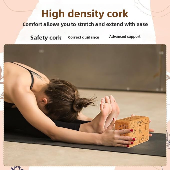 Loomi Cork-Pivot™ Natural Cork Yoga Bricks