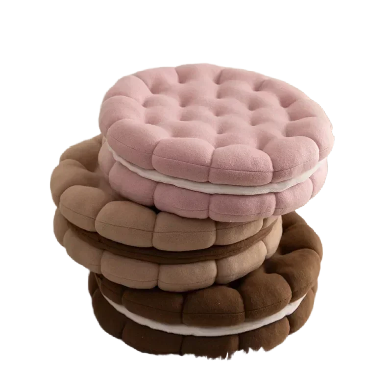 Loomi x AuraHome™ Round Biscuit Floor Cushion