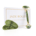 Loomi Facial-Axis™ Rose Quartz & Jade Facial Roller Set